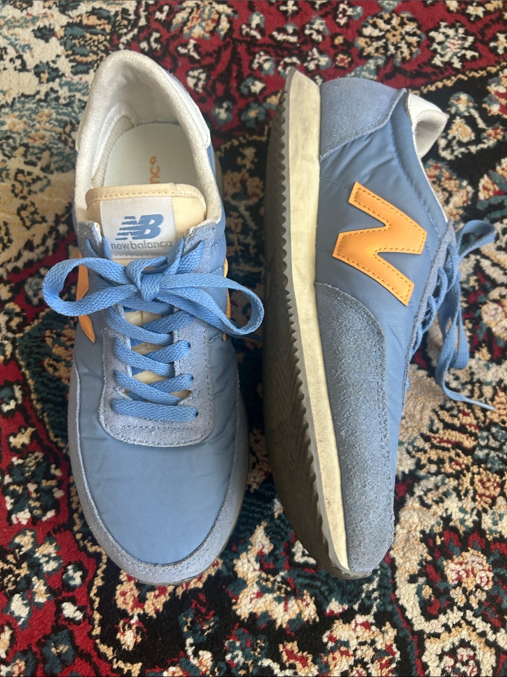 New Balance Light Blue Sneakers